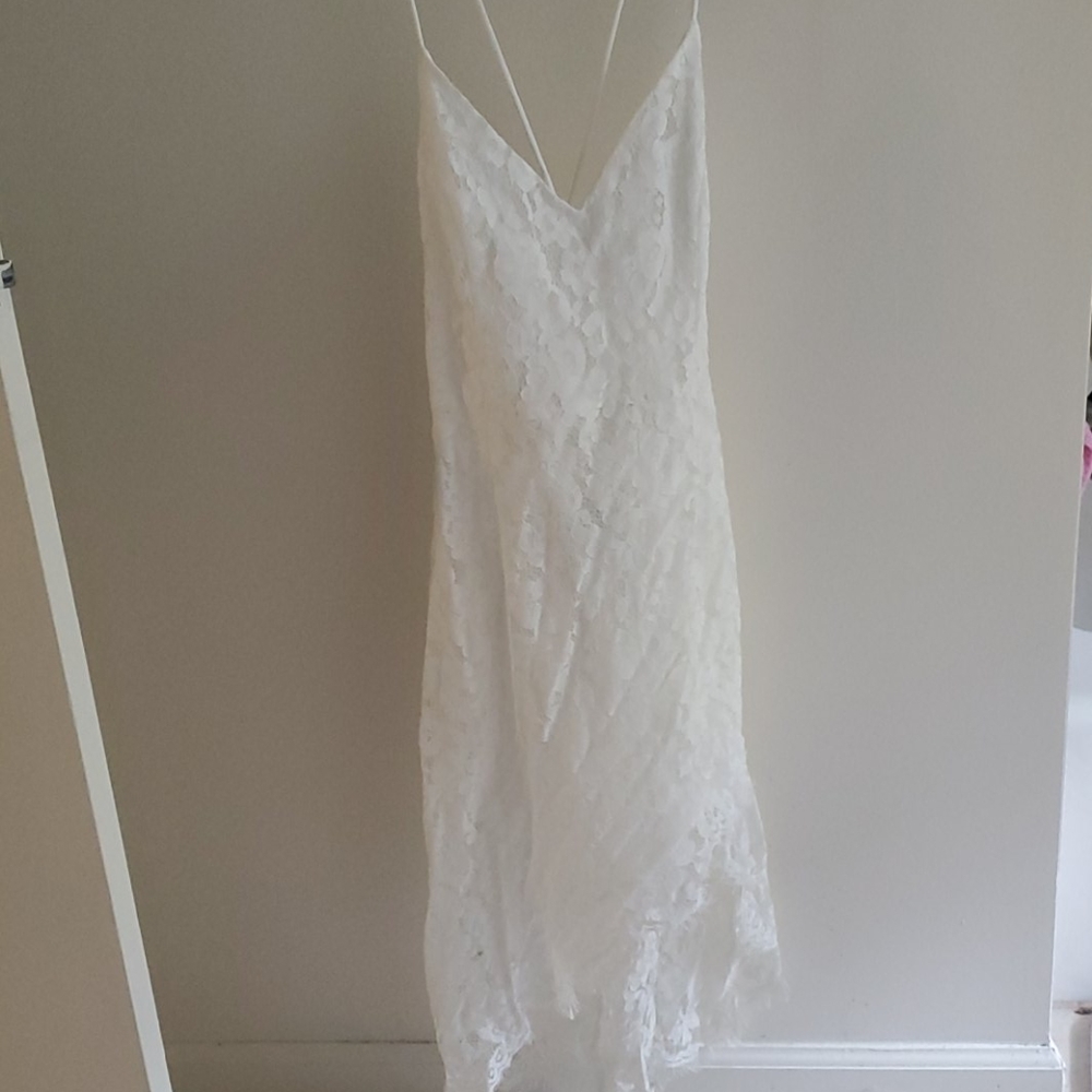 White dress
